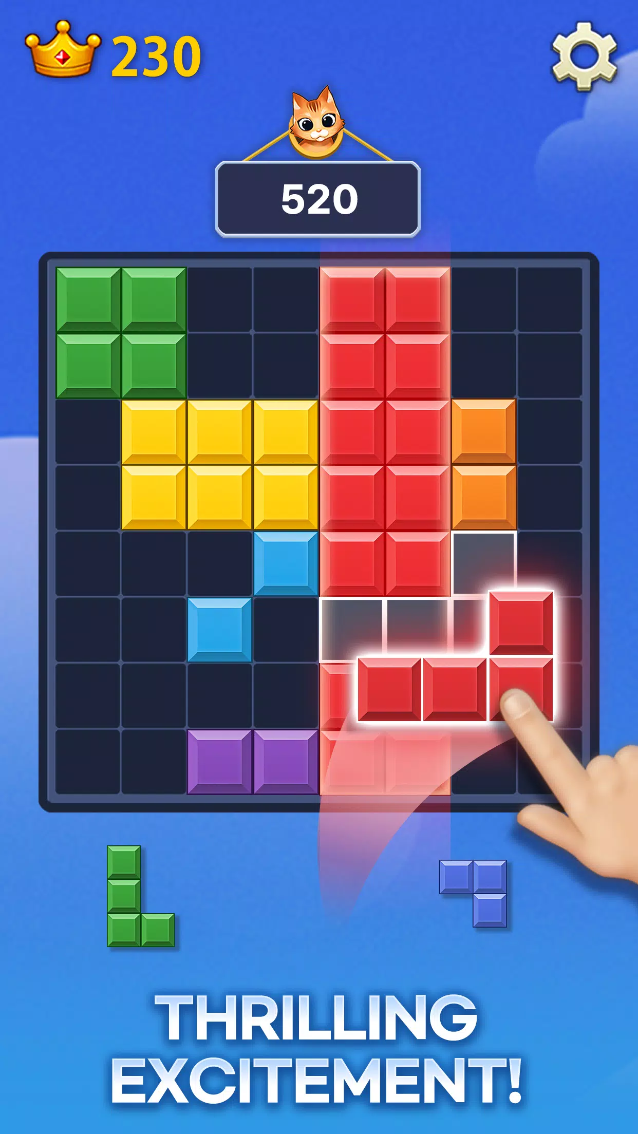 Meow Block Puzzle Screenshot 2