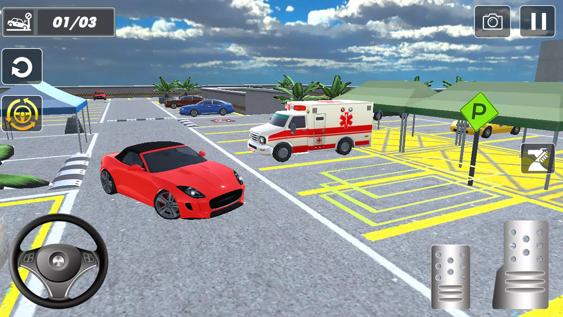 Car Parking 3D Simulation Game Screenshot 1