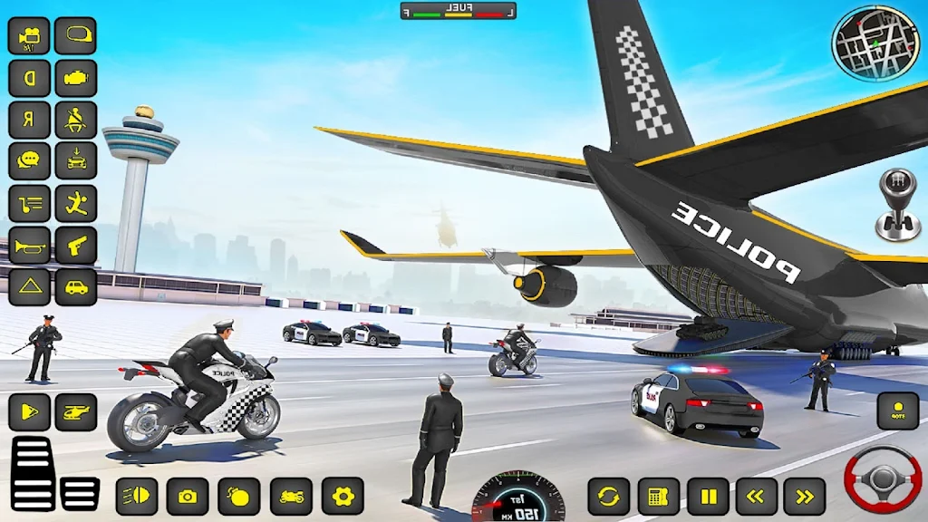 Police Truck Transport Game zrzut ekranu 3