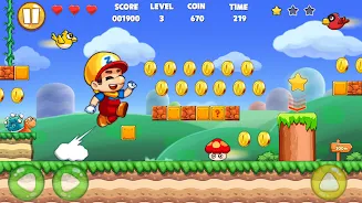 Super Matino - Adventure Game ảnh chụp màn hình 1