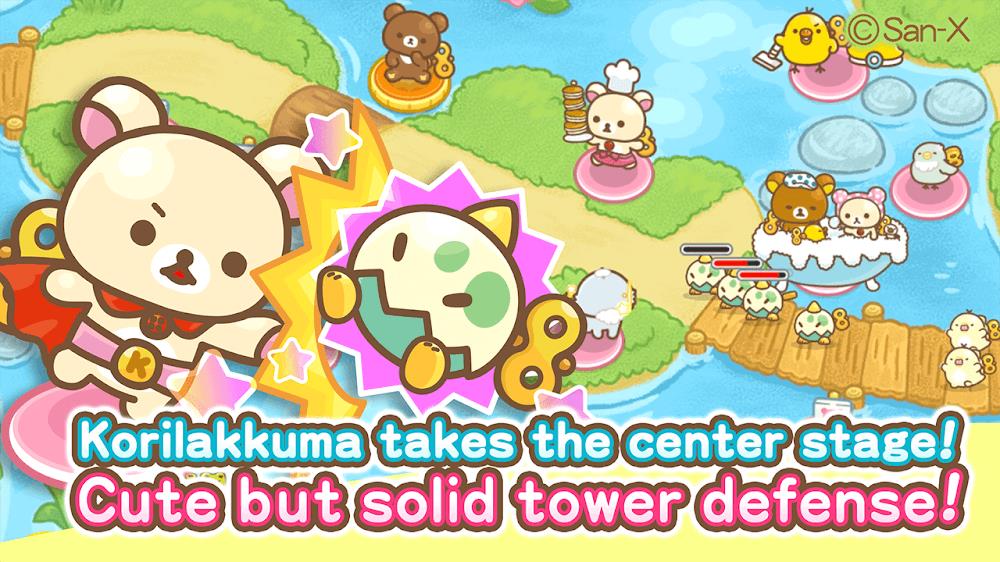 Korilakkuma Tower Defense Скриншот 2