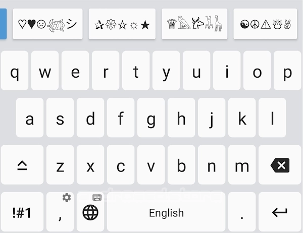 Fonts Font Keyboard for Emoji Symbols & Kaomoji Screenshot 4