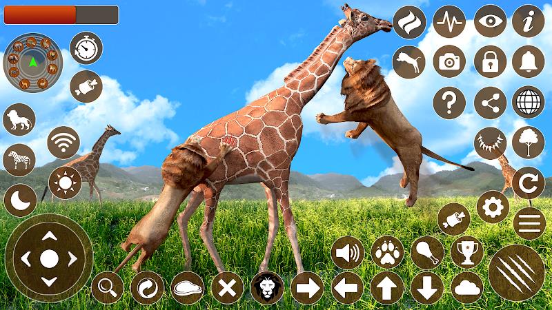 Lion Games 3D Animal Simulator ဖန်သားပြင်ဓာတ်ပုံ 4