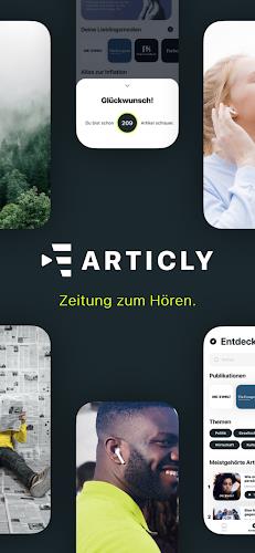 Screenshot ARTICLY - Zeitung zum Hören 1