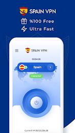 VPN Spain - Get Spain IP Captura de tela 1