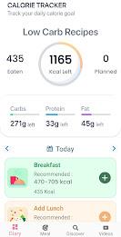 Low carb recipes diet app captura de pantalla 