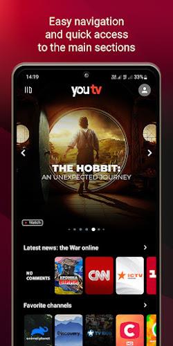 youtv — 400+ channels & movies ảnh chụp màn hình 3