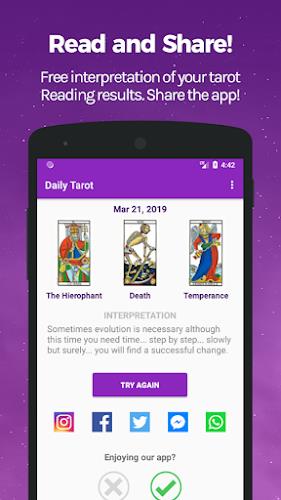 Tarot - Daily Tarot Reading स्क्रीनशॉट 4