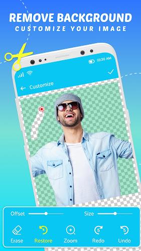 Remove Background-Photo Eraser स्क्रीनशॉट 2
