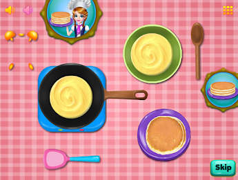 Girls cooking special cake screenshot 2