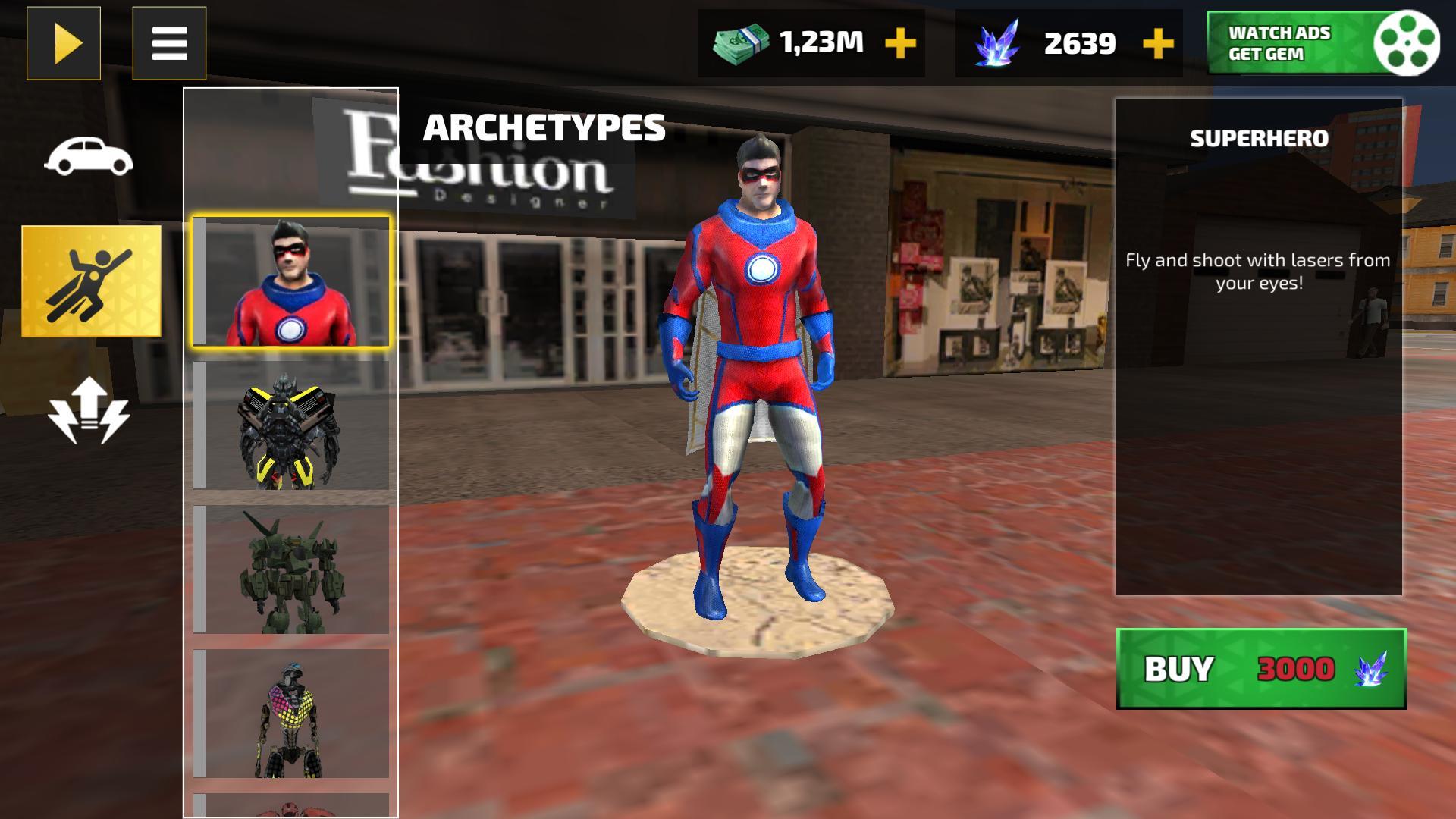 Screenshot Rope Hero: Vice Town 3