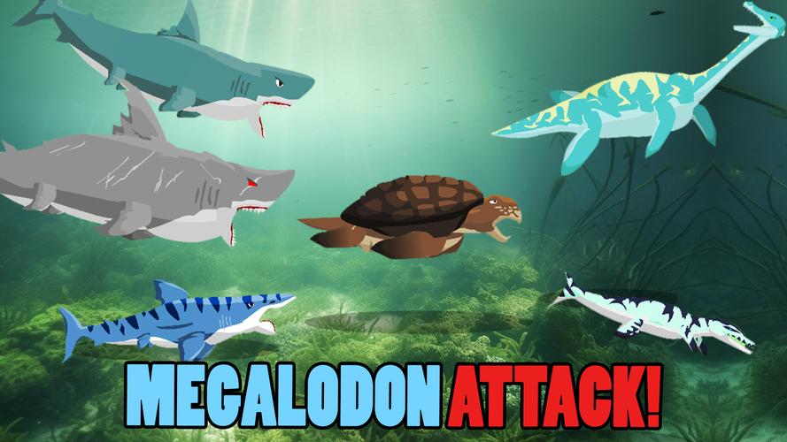 Megalodon Fights Sea Monsters应用截图第1张