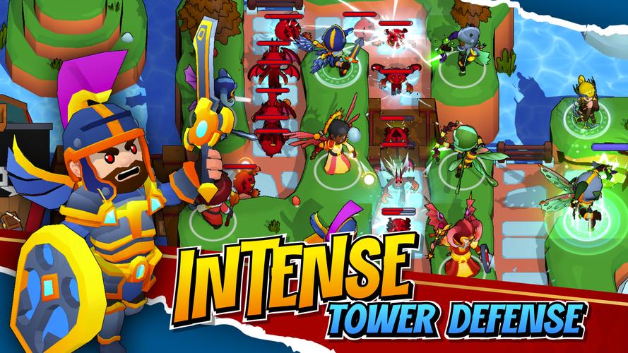 Idle Hero TD Tower Defense RPG应用截图第1张