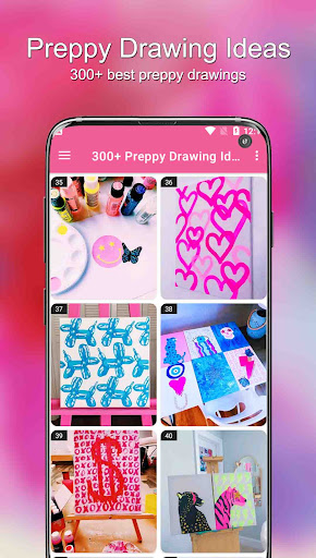 300+ Preppy Drawing Ideas स्क्रीनशॉट 2