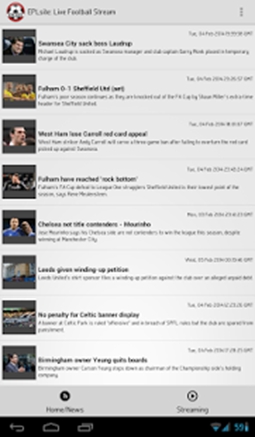 EPLsite: Live Football Stream स्क्रीनशॉट 2