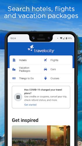 Screenshot Travelocity Hotels & Flights 1