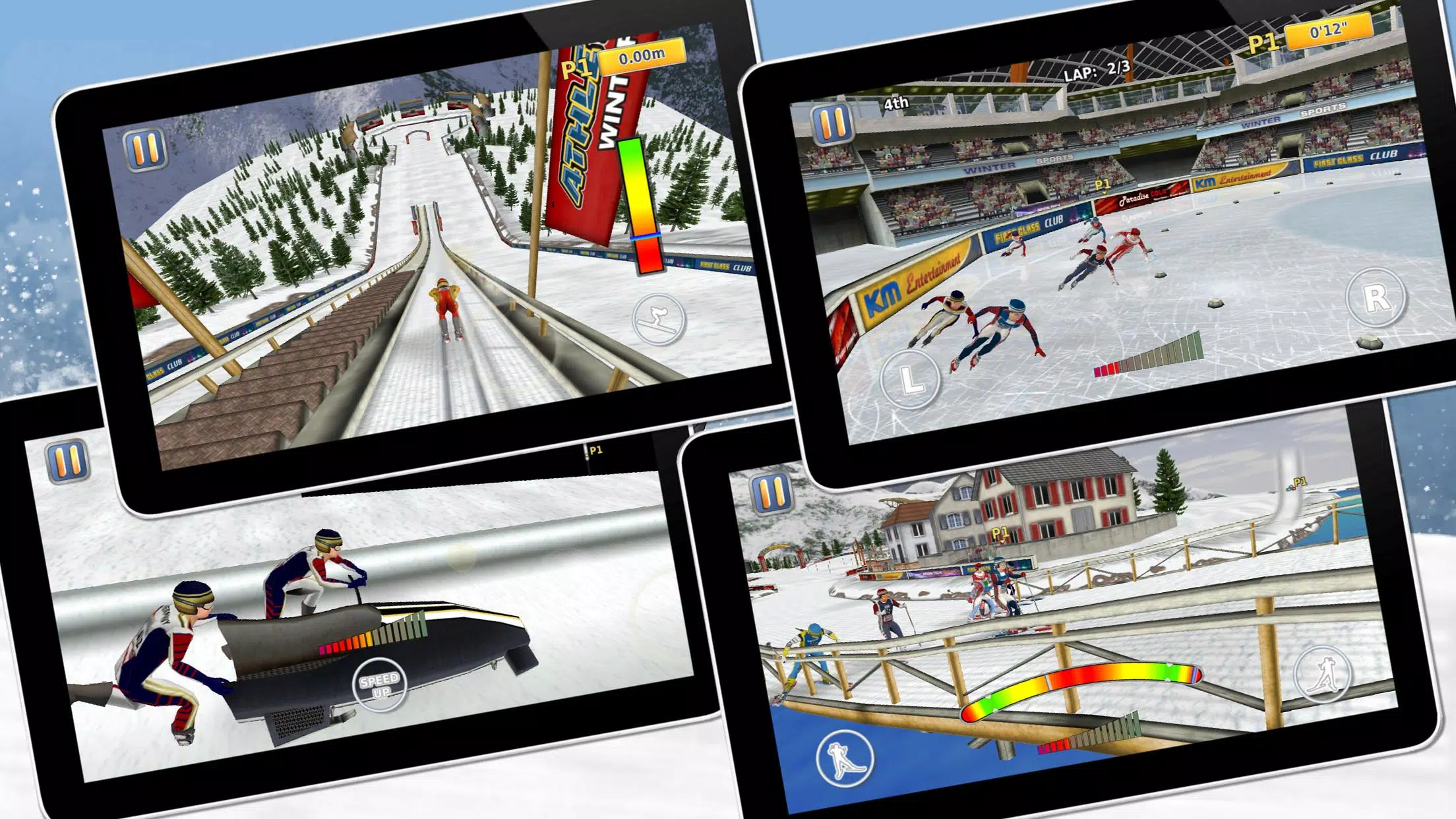 Athletics 2: Winter Sports captura de pantalla 