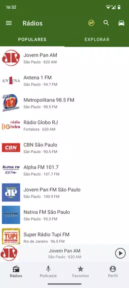 Rádio FM Brasil - FM Ao Vivo Screenshot 1