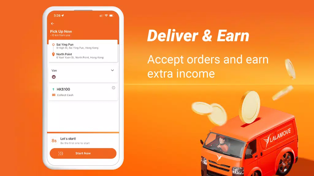 Lalamove Driver - Drive & Earn ဖန်သားပြင်ဓာတ်ပုံ 3