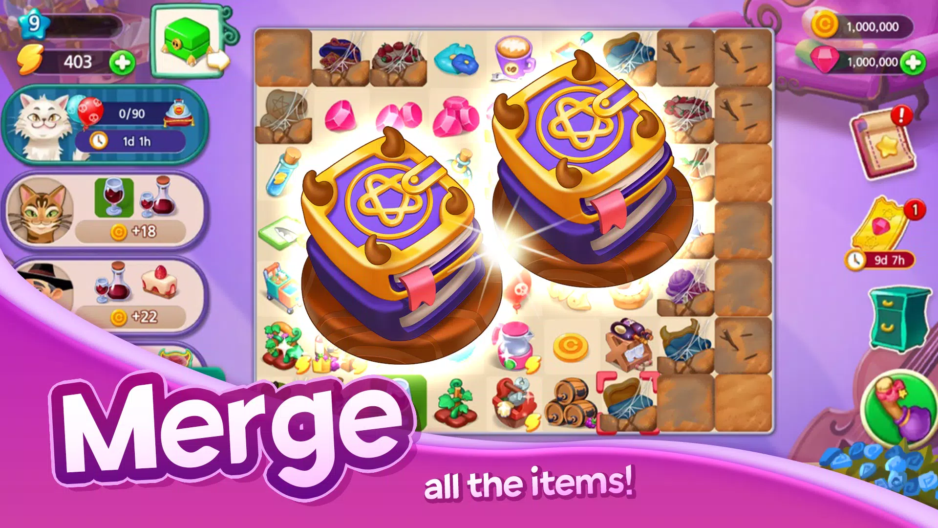 Merge Witch : Magic Story应用截图第2张