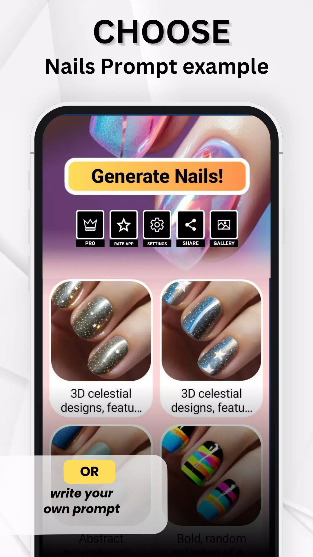 Try Nails-AI Fake Nail Designs স্ক্রিনশট 2