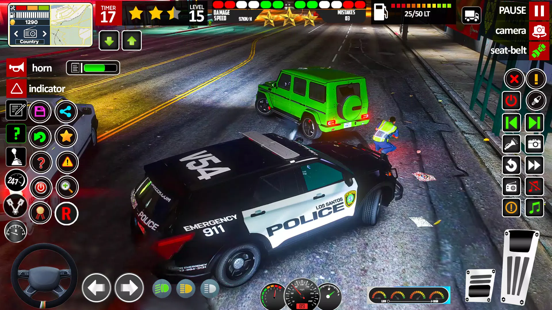 Car Chase Game Cop Simulator ဖန်သားပြင်ဓာတ်ပုံ 3