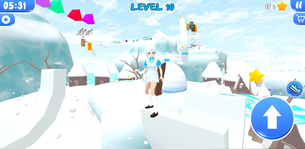 Props Winter Ice Snow Obby экрана 4