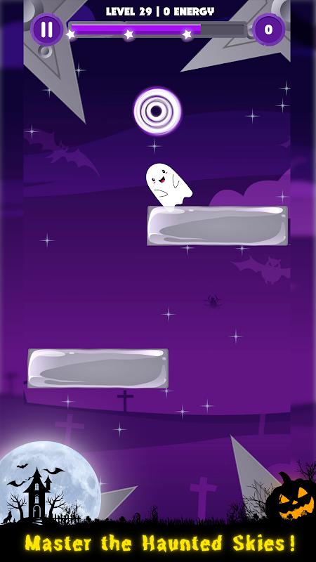 Ghost Glider: Spooky Adventure ảnh chụp màn hình 4