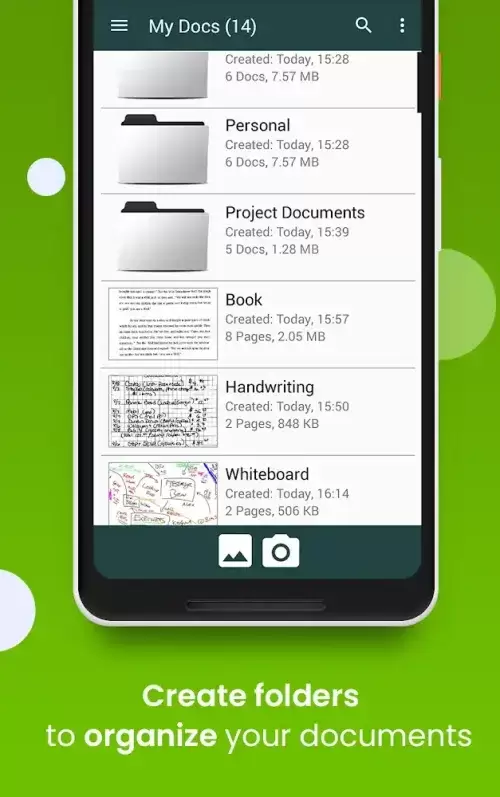 Clear Scan - PDF Scanner App captura de pantalla 