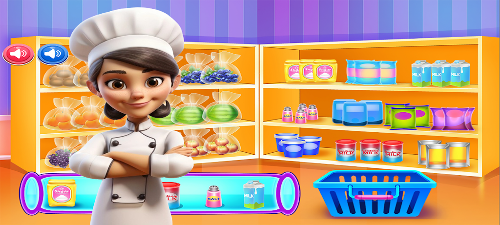 game cooking candy decoration zrzut ekranu 1