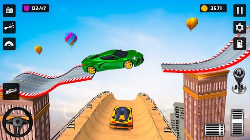 Mega Ramp Car Stunts-Car Game captura de pantalla 