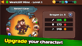 Mine Quest 2: RPG Mining Game ဖန်သားပြင်ဓာတ်ပုံ 3