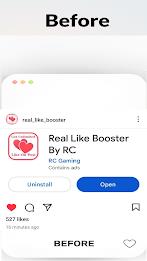 RC Real Like Follower Booster Captura de tela 3