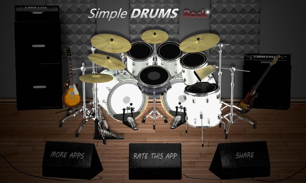 Simple Drums Rock ဖန်သားပြင်ဓာတ်ပုံ 1