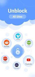 MOON: Anti Blokir VPN Browser экрана 3