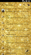 Screenshot SMS Messages GlitterGold Glass 3