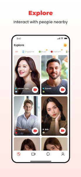 Screenshot WeLive - Video Chat&Meet 3