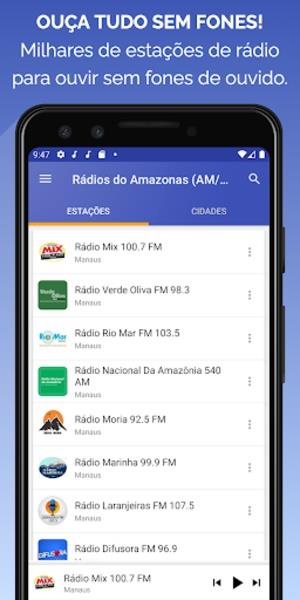 Rádios do Amazonas (AM/FM) স্ক্রিনশট 3