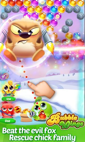 Screenshot Bubble Wings: bubble shooter 2