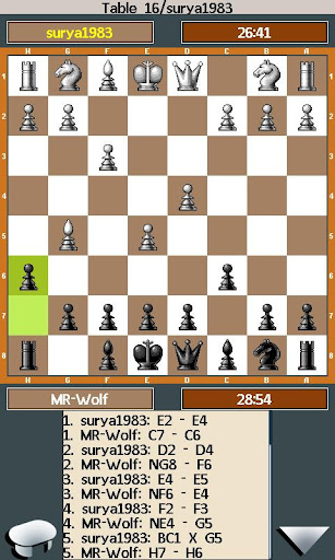 JagPlay Chess online screenshot 1