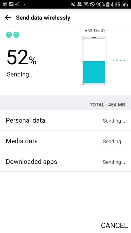 LG Mobile Switch (will closed) zrzut ekranu 1
