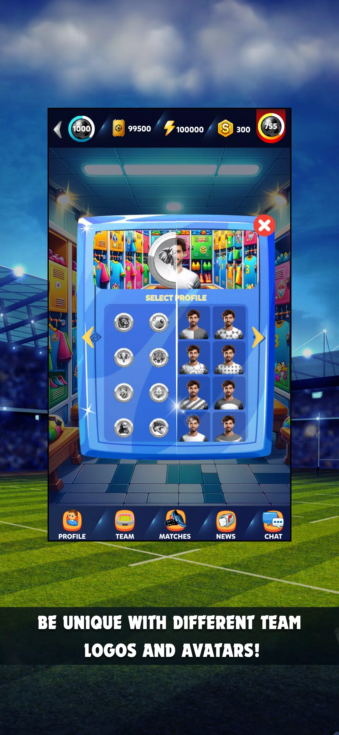 Screenshot Football Mates 3