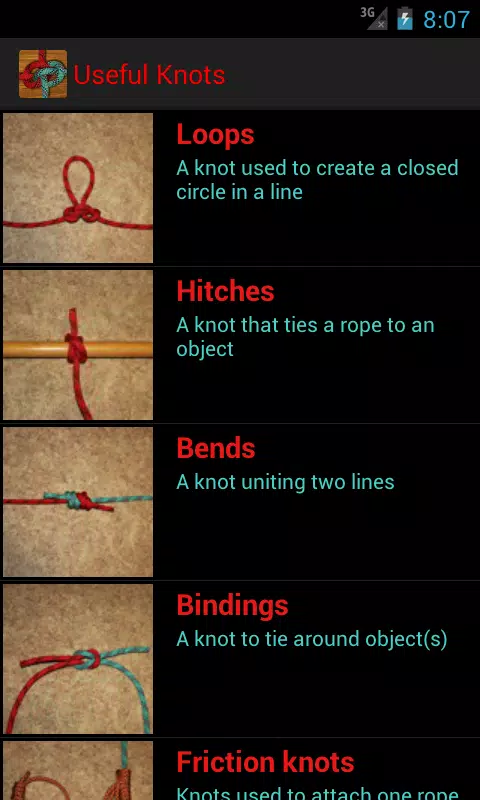 Useful Knots Screenshot 1