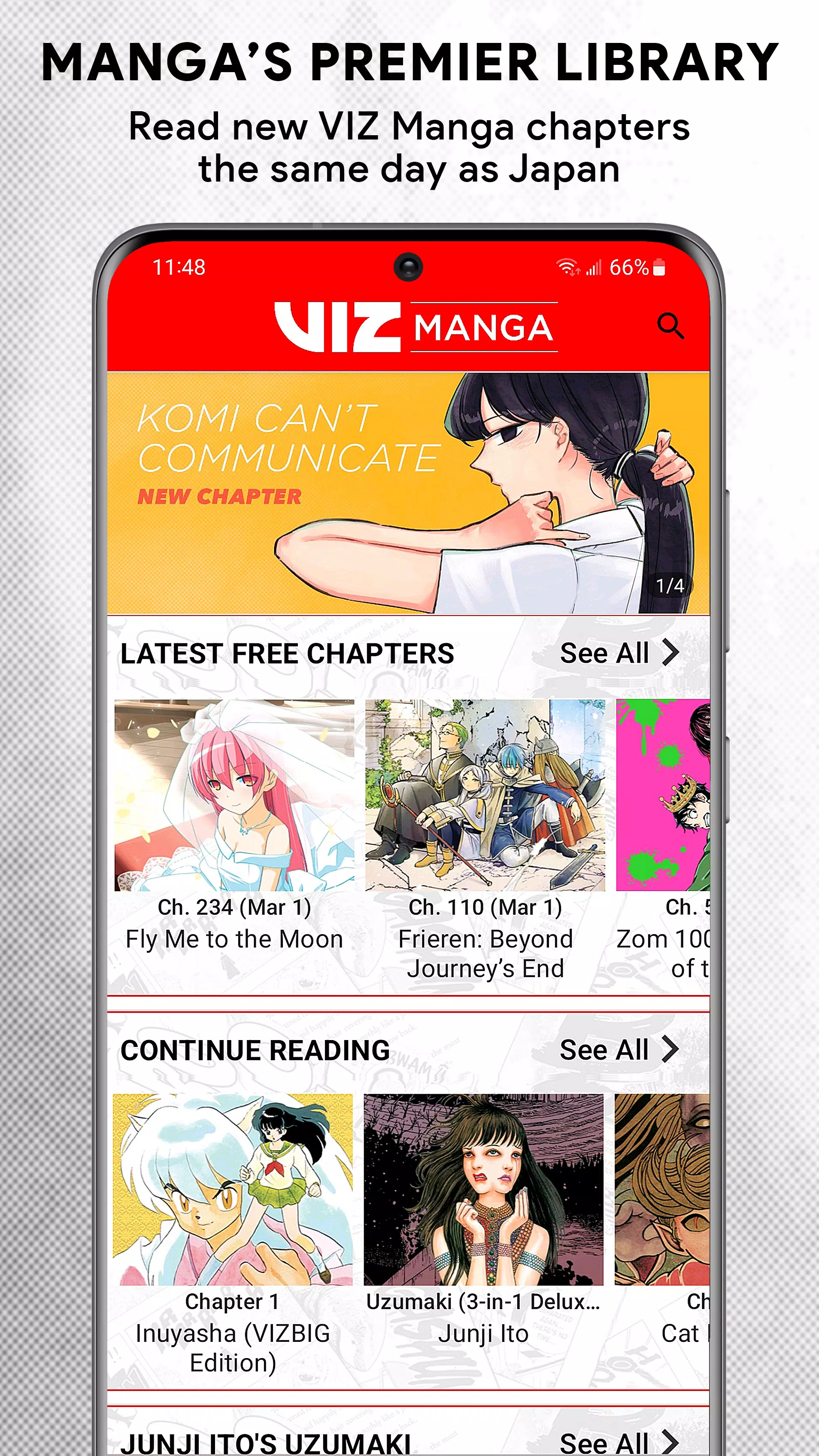 VIZ Manga应用截图第1张