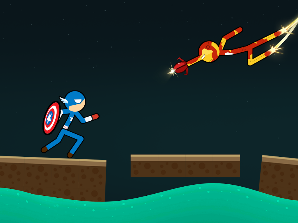 Stick-man Clash Fighting Game screenshot 3