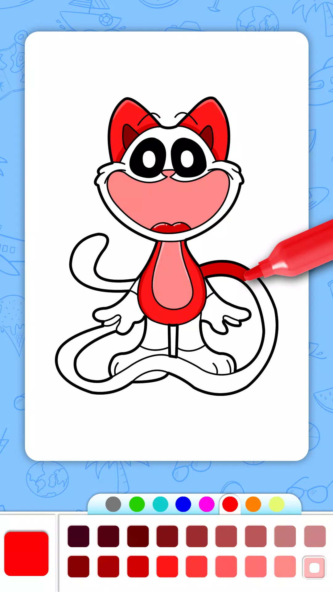 Amusing Coloring: Draw Color экрана 1