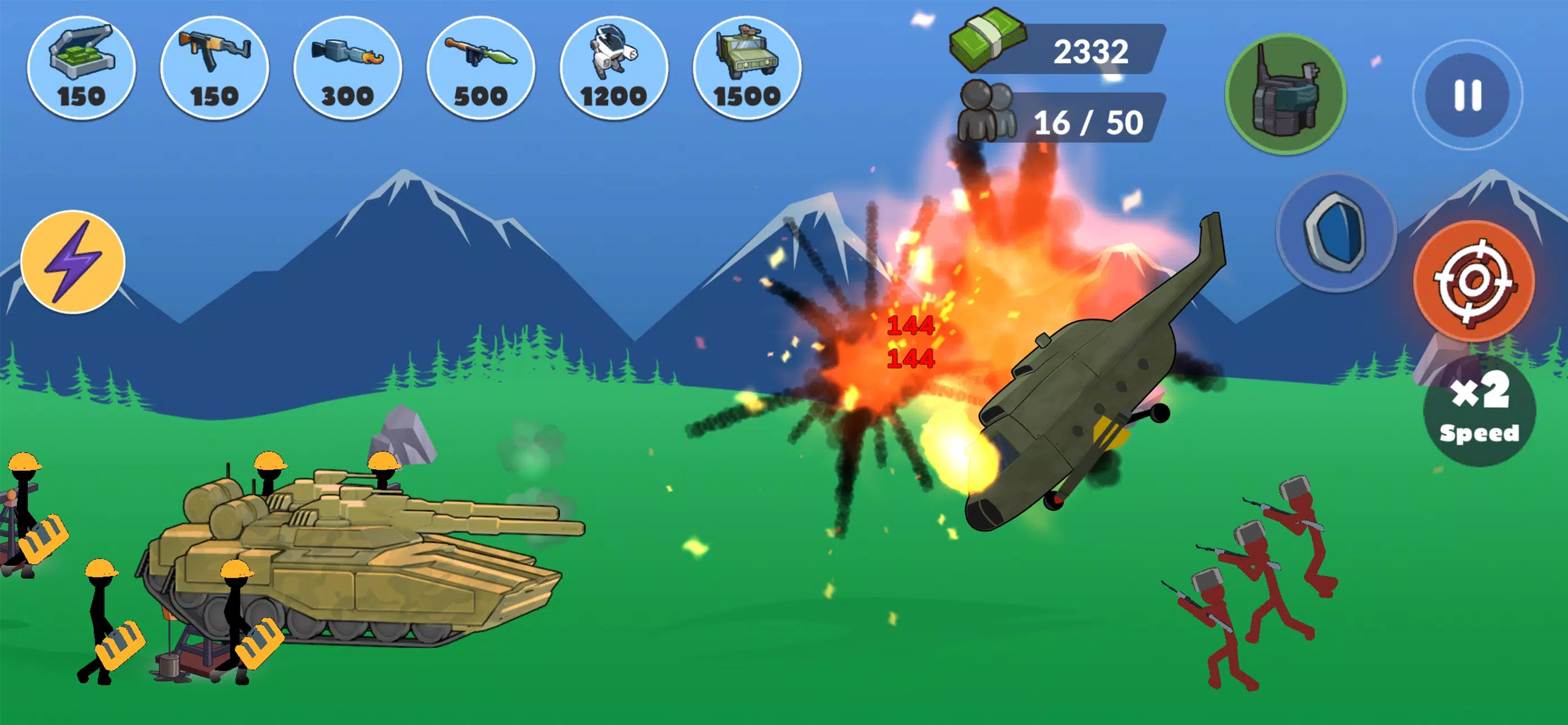 Screenshot Stick World Battle 2