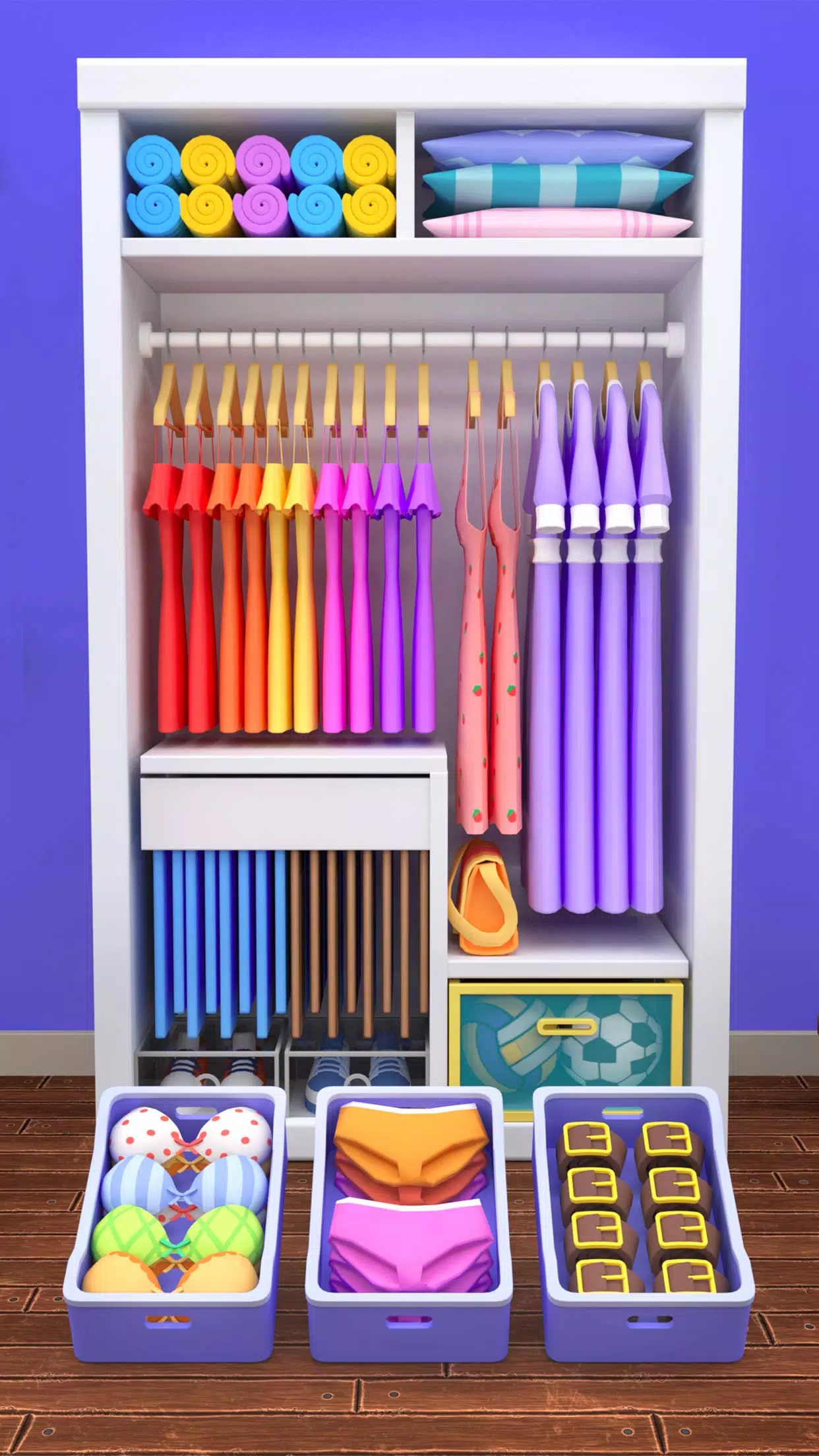 Screenshot Fill the Closet: Organize Game 2