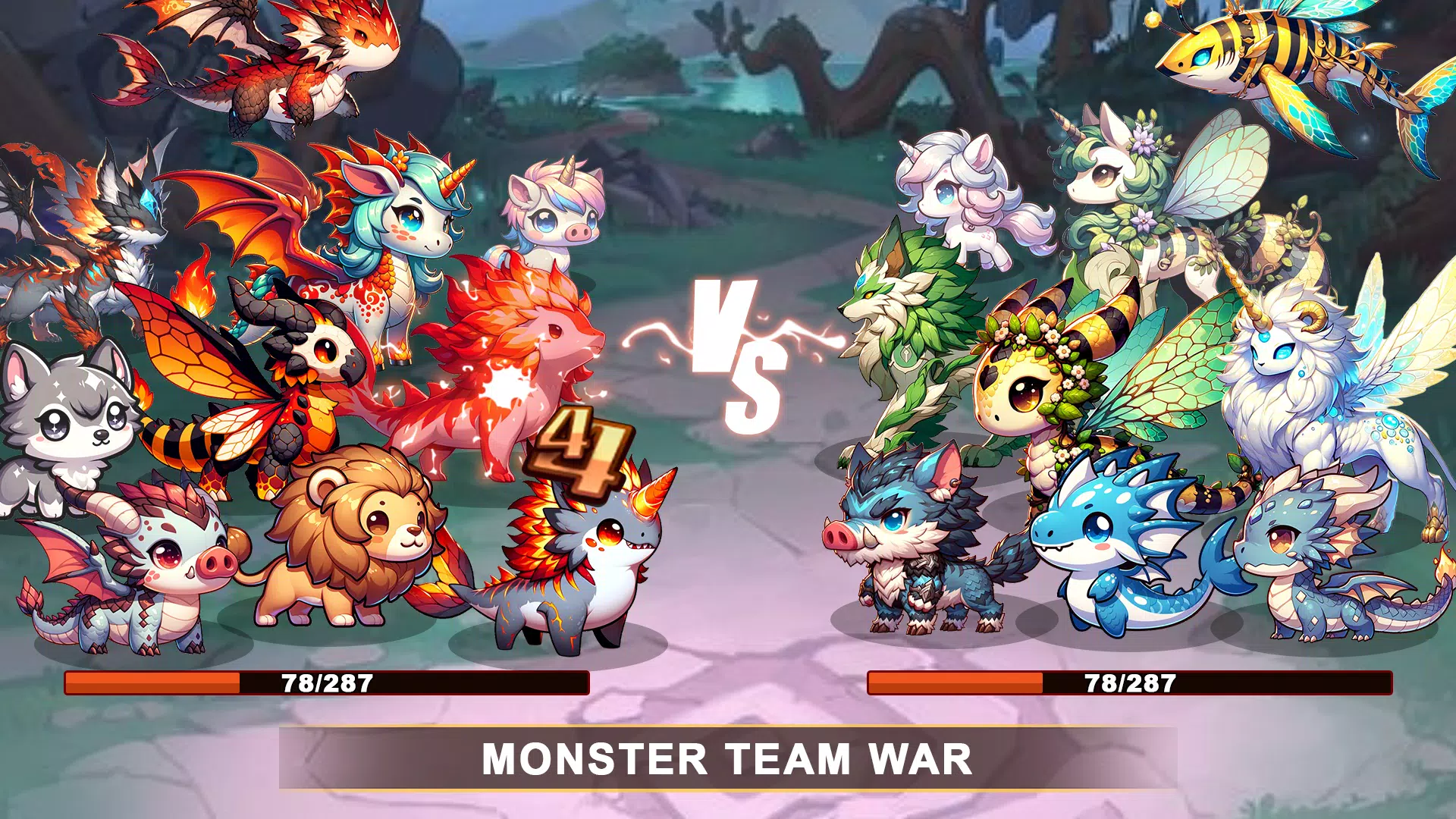 Master Fusion : Monster War স্ক্রিনশট 2