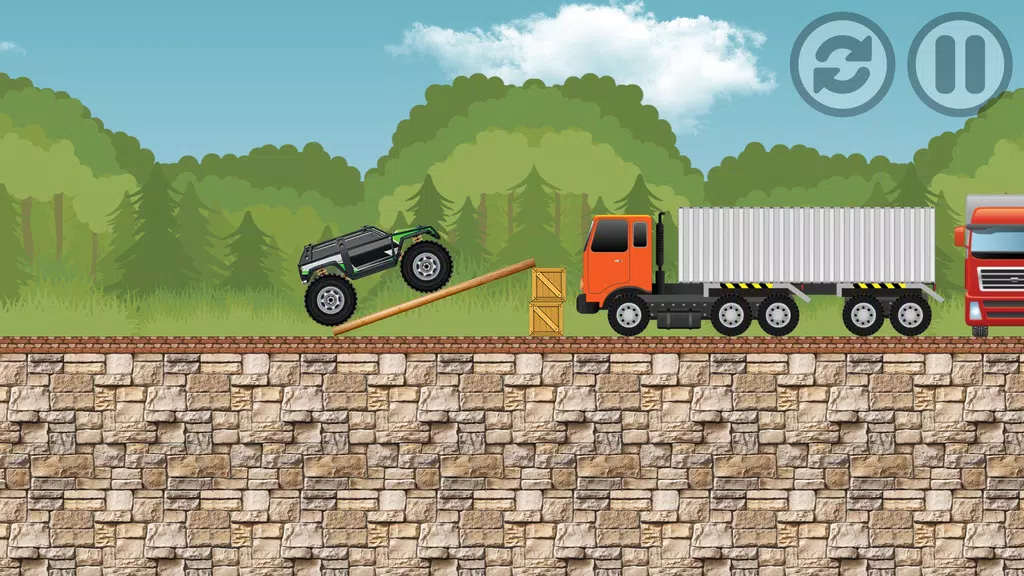 Monster Truck Racing Game Screenshot 2